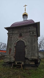 Chasovnya V Strunino (Vladimir Region, Aleksandrovskiy rayon, Strunino, Staroye kladbishche), landmark, attraction