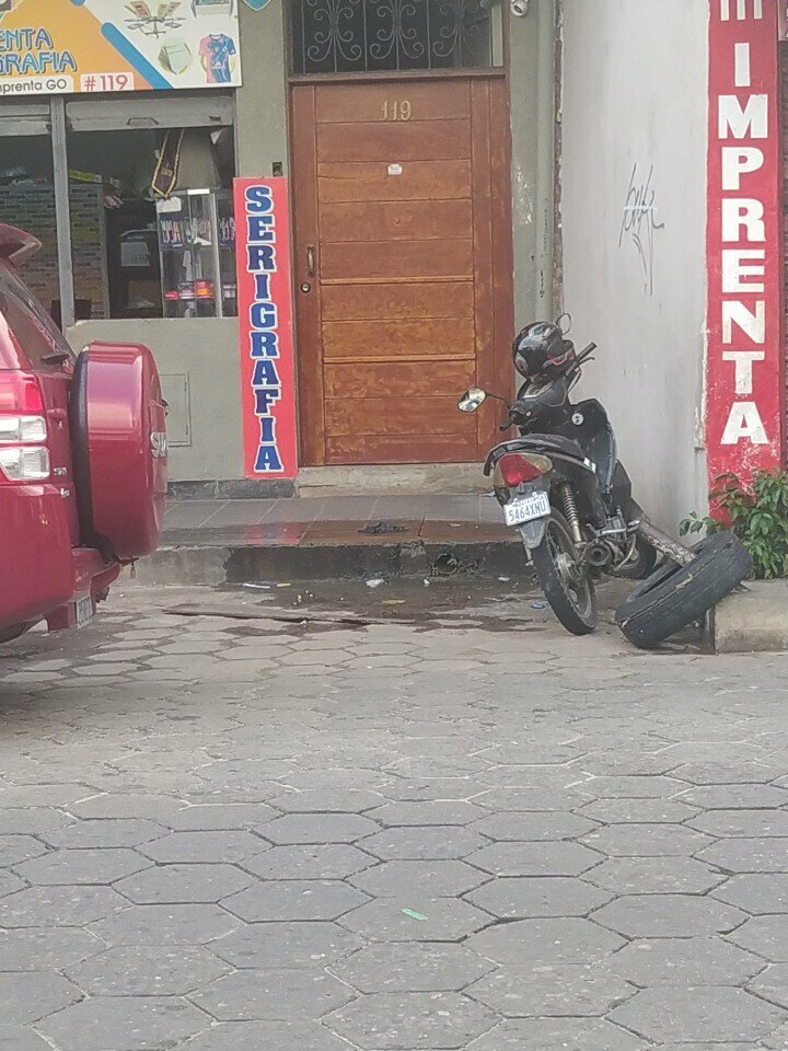 Seal and stamp Mjf serigrafia, Santa Cruz de la Sierra, photo