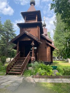 Tserkov Ikony Bozhiyey Materi Umyagcheniye Zlykh Serdets V Kamenke (Leningrad Region, Vyborgskiy District, Polyanskoye selskoye poseleniye, posyolok Kamenka), orthodox church