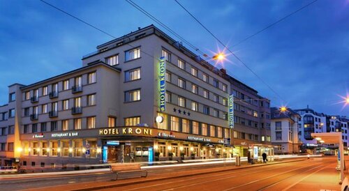 Гостиница Hotel Krone Unterstrass в Цюрихе