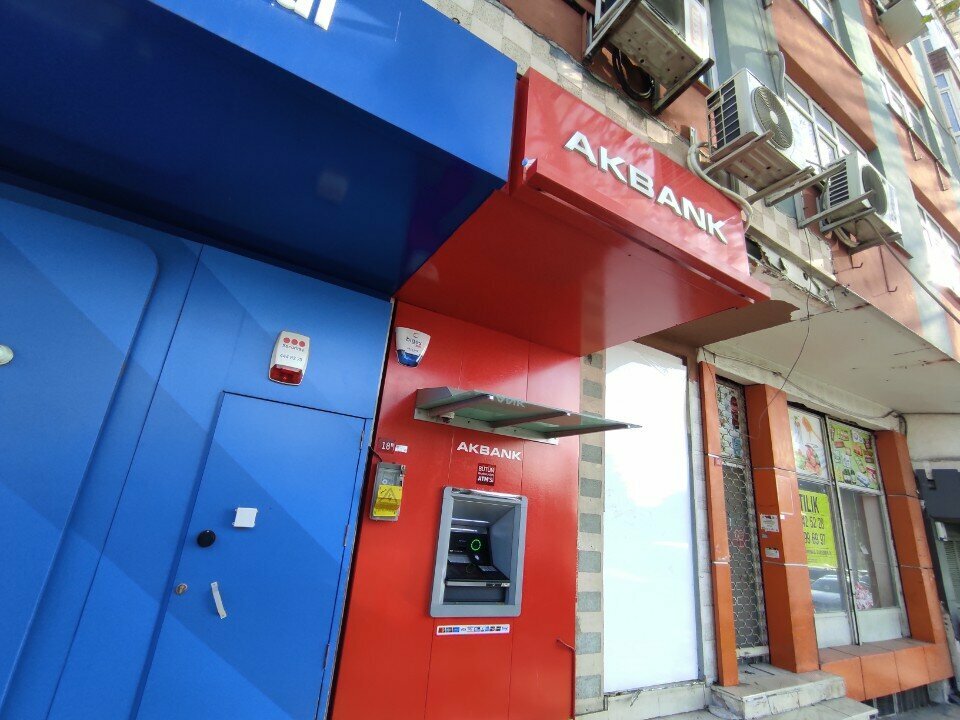 ATM Ak Bank, Istanbul, photo