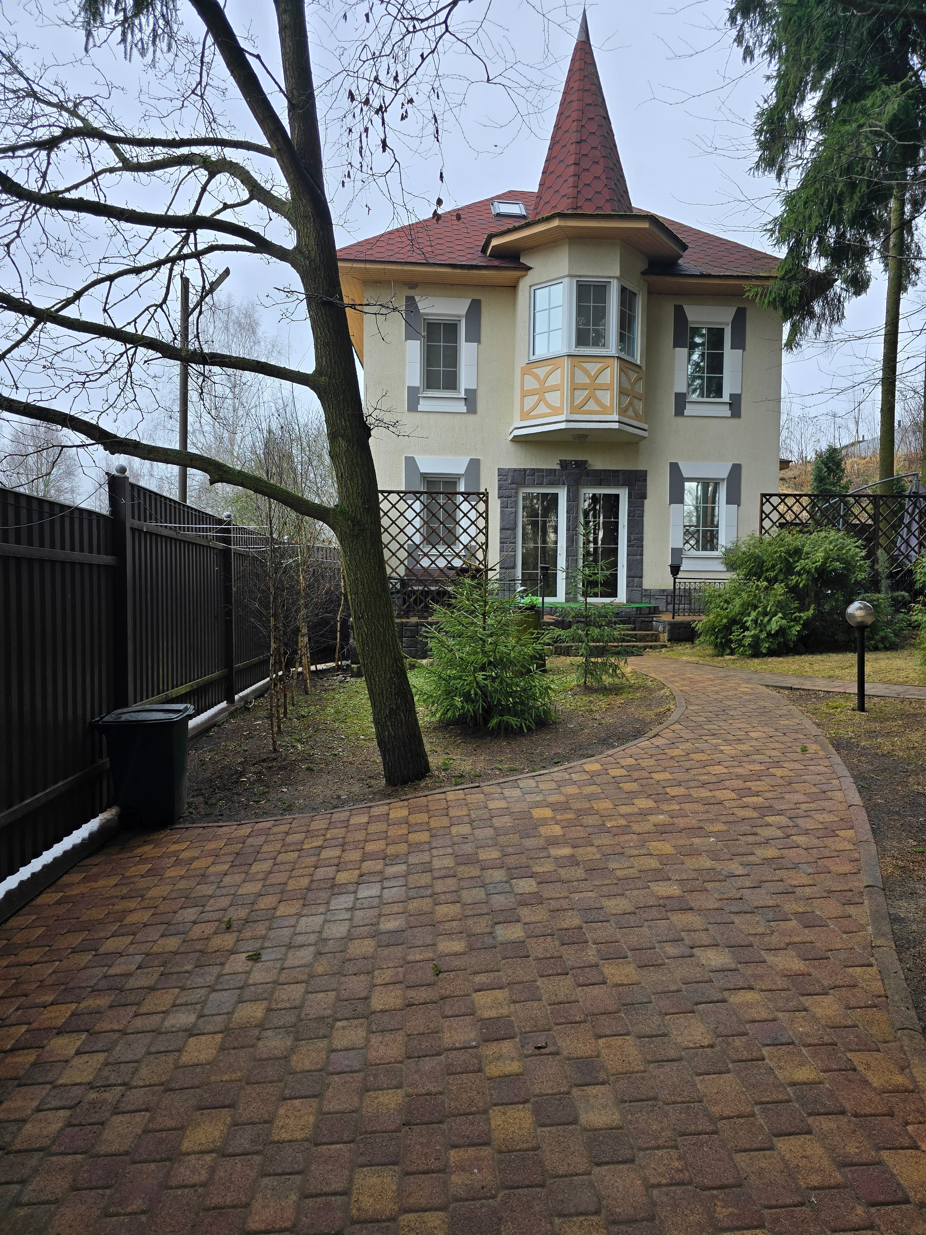 Фото Зеленый пейзаж