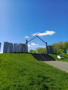 Замковая гора (Homieĺskaja voblasć, Ragachow), landmark, attraction