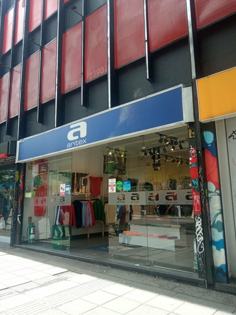 Clothing store Aritex, Bogota, photo