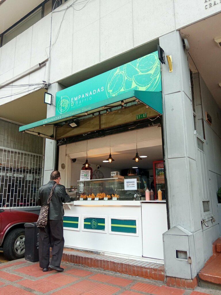 Coffee shop Empanadas D'Barrio, Bogota, photo