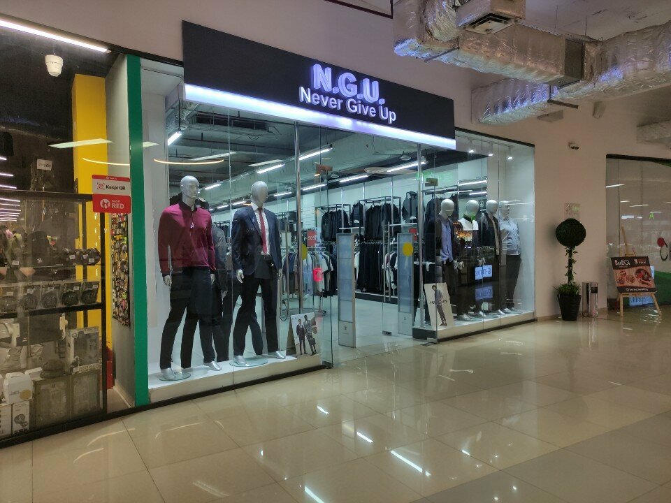 Clothing store N. G. U, Men's Clothing, Almaty, photo