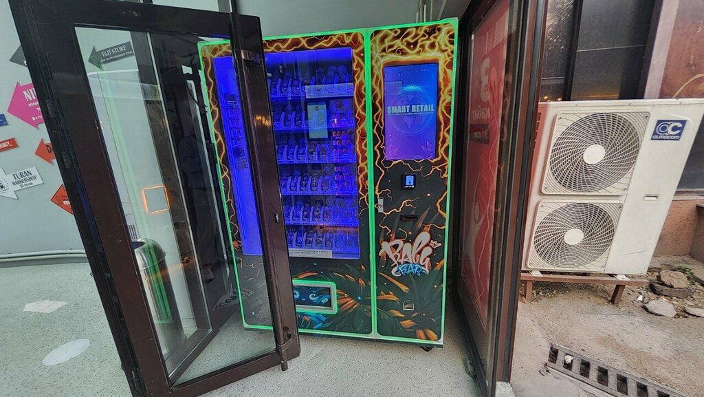 Nuts, snacks, dried fruits Snack Vending Machine, Almaty, photo