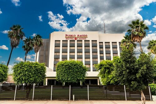 Внешний вид отеля Hotel Pueblo Amigo Plaza & Casino в Тихуане, фото 2