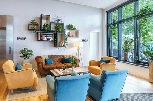 Внешний вид отеля INNSiDE by Meliá Frankfurt Ostend в Франкфурте-на-Майне, фото 5