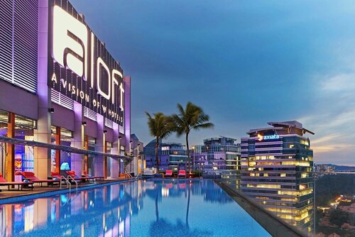 Внешний вид отеля Aloft Kuala Lumpur Sentral в Куала-Лумпуре, фото 1
