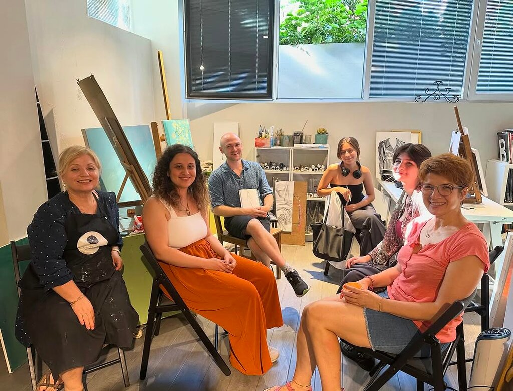 Icon painting studio X House Project, Istanbul, photo