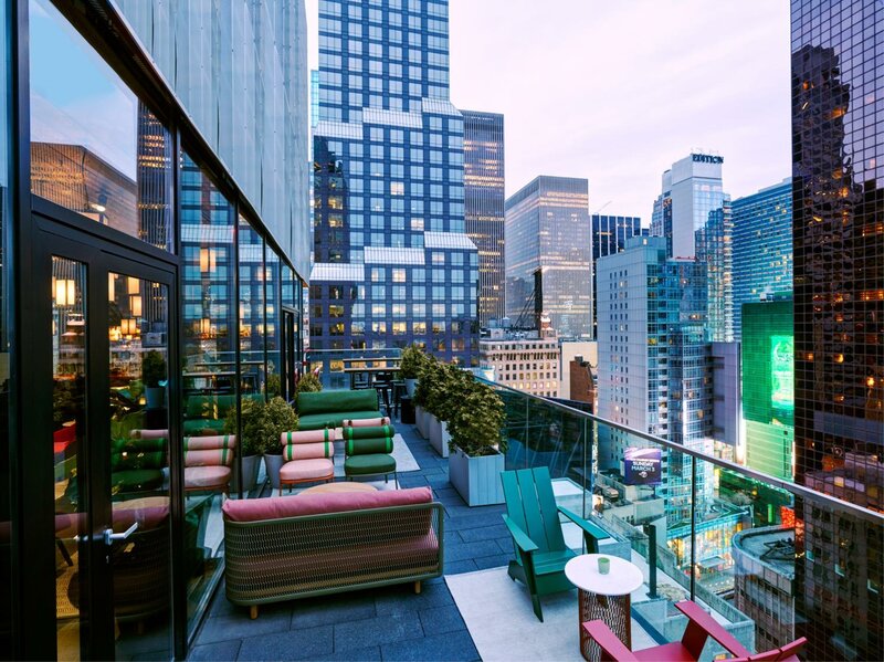 Гостиница CitizenM New York Times Square в Нью-Йорке