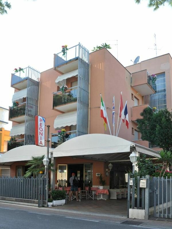 Гостиница Hotel Peonia в Римини