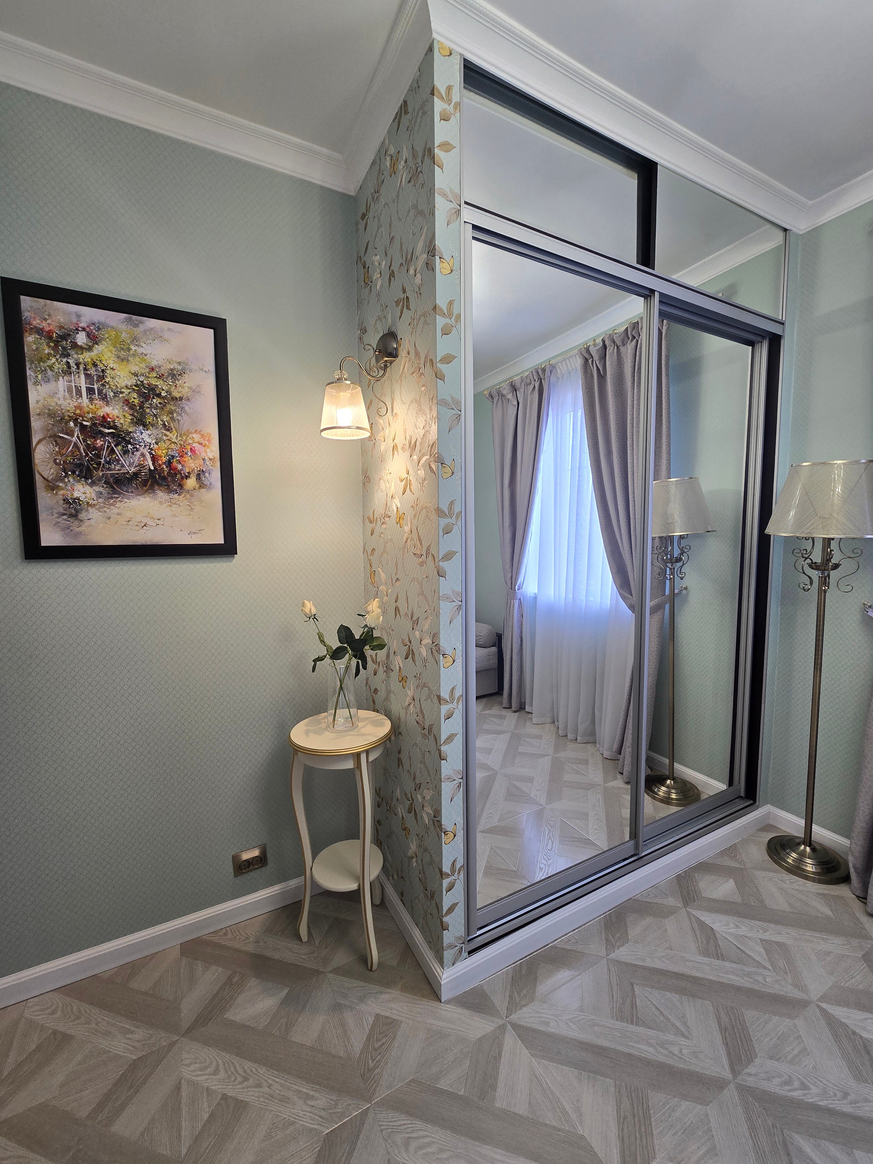 Фото Зеленый пейзаж