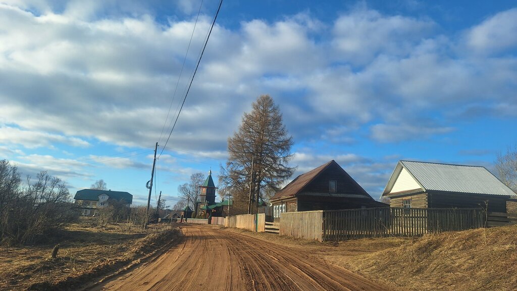 Orthodox church Церковь Рождества Христова в Хвошне, Tver Oblast, photo