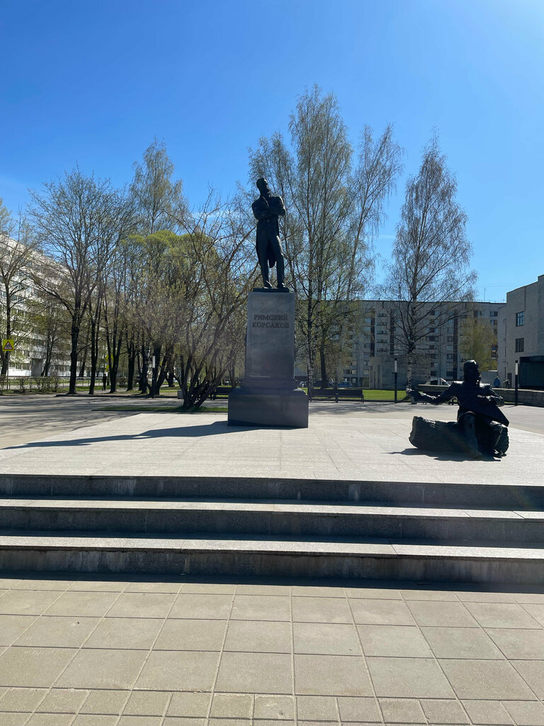 Monument, memorial Николай Андреевич Римский-Корсаков, Tikhvin, photo