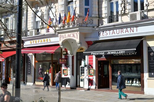Гостиница Hotel Palacký в Карловых Варах
