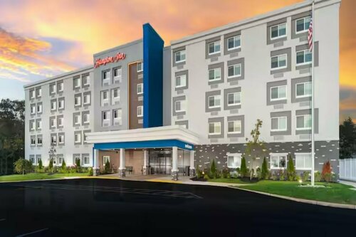 Внешний вид отеля Hampton Inn Egg Harbor Township Atlantic City в Тауншипе Яйцо-Гарборе, фото 1