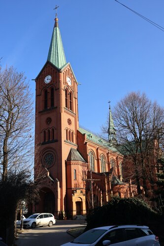 Catholic church Church of the Most Sacred Heart of Jesus, Bytom, photo
