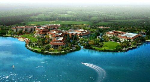 Внешний вид отеля Yourworld International Conference Center в Цзиньхуе, фото 1