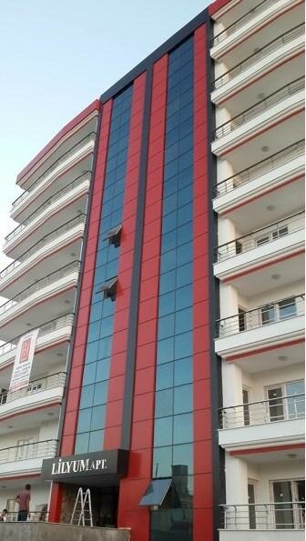 Aluminum, aluminum structures Yelken Facade, Batman, photo