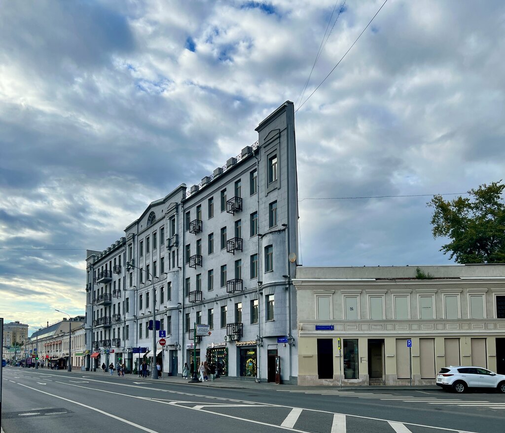 Достопримечательность Плоский дом, Москва, фото