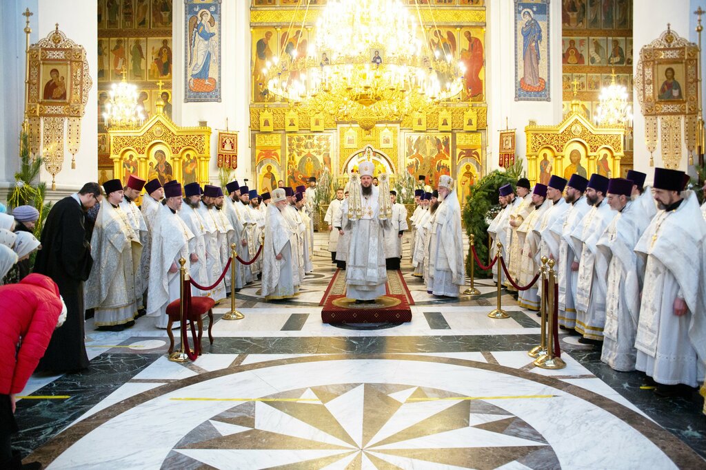 Orthodox church The Cathedral of Our Lord's Transfiguration, Togliatti, photo