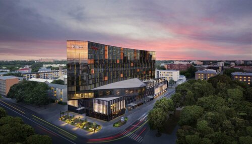 Внешний вид отеля Hilton Tallinn Park в Таллинне, фото 3