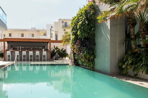 Внешний вид отеля Manousos City Hotel в Муниципальной единице Родосе, фото 2