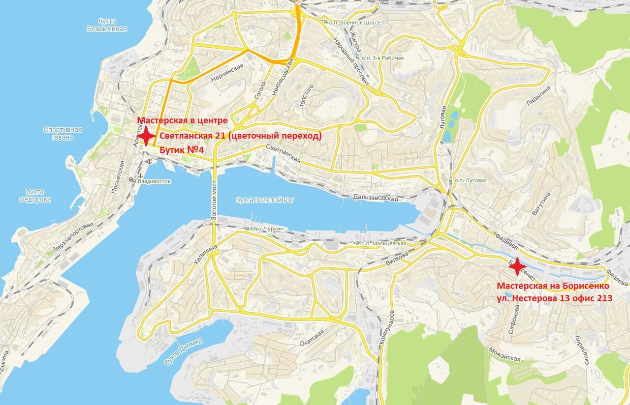 Карта владивостока с автобусами онлайн
