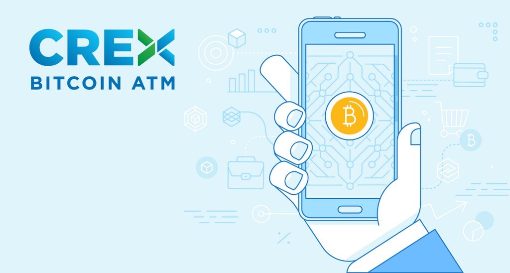 Software companies Crex Bitcoin ATM, Moscow, photo