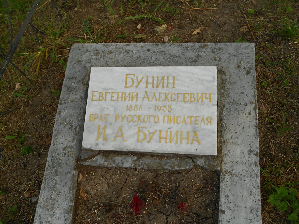 Landmark, attraction Некрополь матери и брата писателя, лауреата Нобелевской премии И.А. Бунина, Efremov, photo