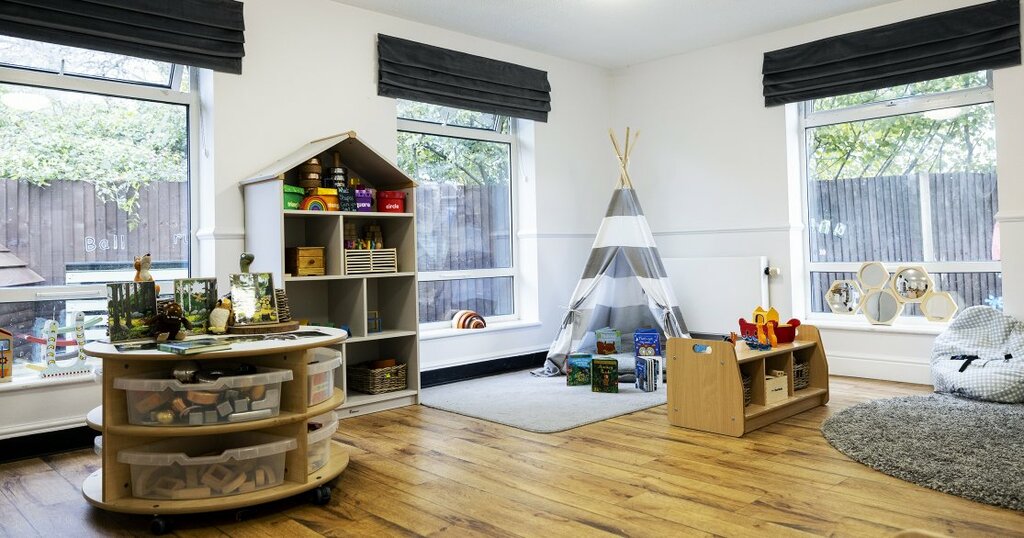 Kindergarten, nursery Busy Bees at Thorley Park, Hertfordshire County, photo