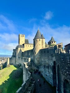 Cité de Carcassonne (Occitanie, Aude, Arrondissement de Carcassonne, Carcassonne, Rue du Comté Roger), landmark, attraction