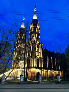 Polish church (Rybinsk, Tsentralniy Microdistrict, ulitsa Pushkina, 57), landmark, attraction
