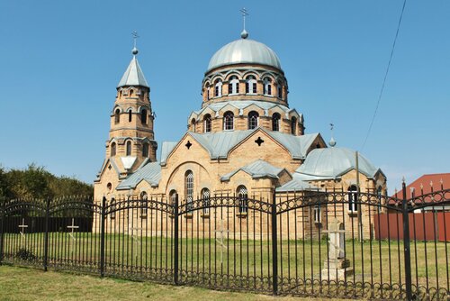 كنيسة أرثوذكسية Церковь Николая Чудотворца ، جمهورية أوسيتيا الشمالية‑ألانيا، صورة