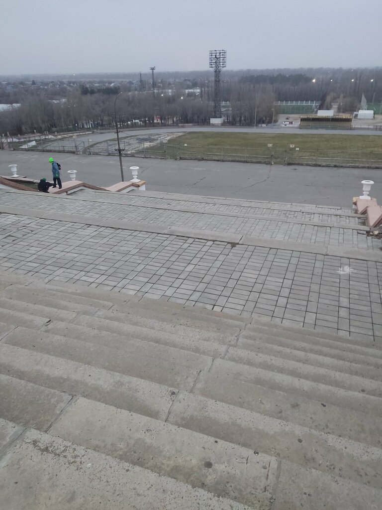 Landmark, attraction Пропилеи стадиона, Volzhskiy, photo