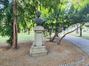 Bista Marku Miljanovu Popoviću (Belgrade County, Municipality of Stari Grad, Veliki Kalemegdan) ، نصب تذكاري، نحت
