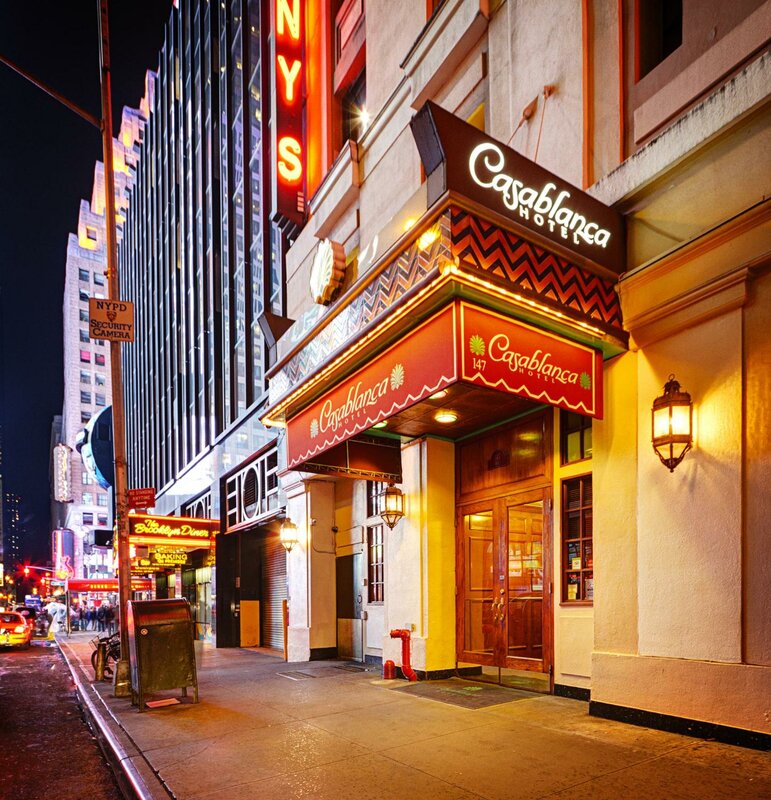 Гостиница Casablanca Hotel by Library Hotel Collection в Нью-Йорке