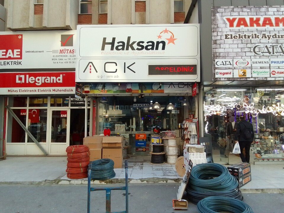 Electronic goods store Haksan Elektrik ve Aydinlatma, Izmir, photo