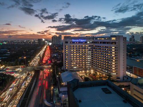 Внешний вид отеля Dusit Thani Manila в Макати, фото 4