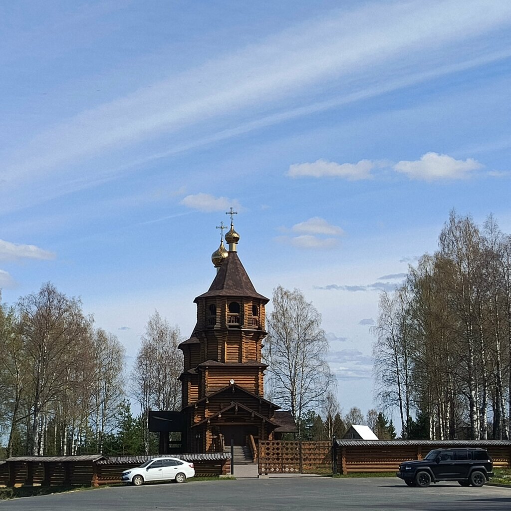 كنيسة أرثوذكسية Church of Ilarion of Pskovoyezersk in Pavlitsevo ، مقاطعة أرخانغيلسك، صورة