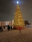 Здание УВД построено в 1963-1970 гг. по проекту архитектора Ушакова Виктора Васильевича, годы жизни 1925-1981 (ulitsa Mira, 30) ، لافتة تاريخية، حجر أساس