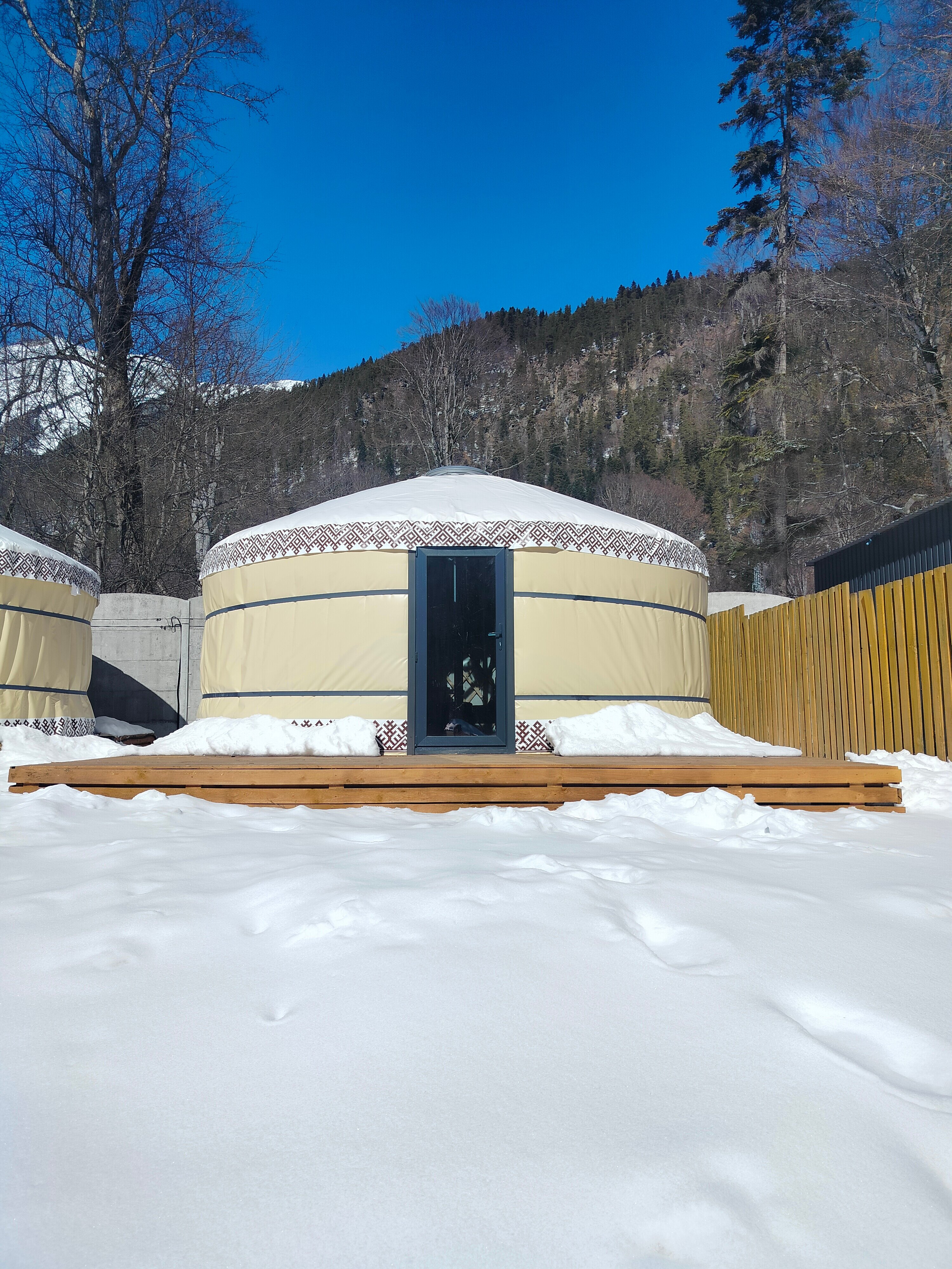 Фото Горная юрта