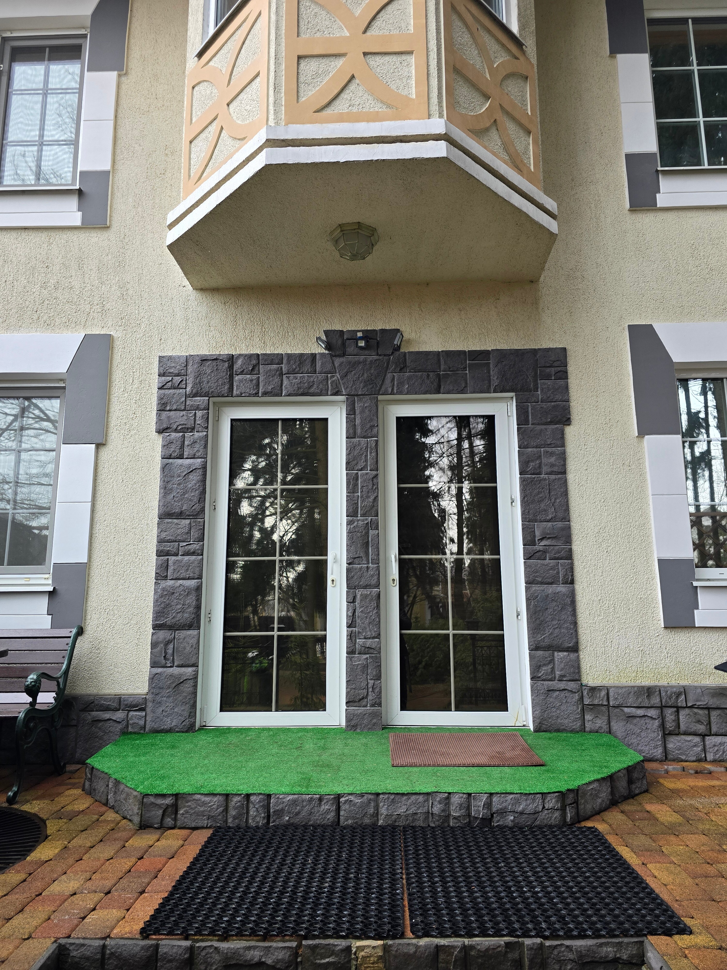 Фото Зеленый пейзаж