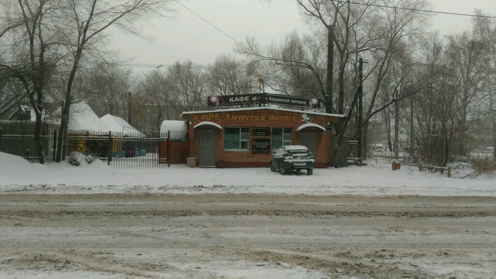 Амурский дворик кафе омск