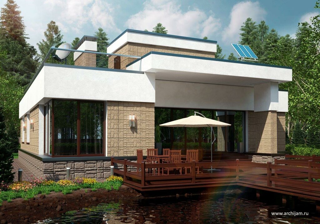 Проекты одноэтажных домов по технологии техноблок Проекты одноэтажных домов по технологии техноблок