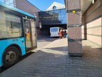 Ladozhskaya Metro Station / Ladozhsky Railway Terminal (Zanevskiy Avenue, 73), public transport stop