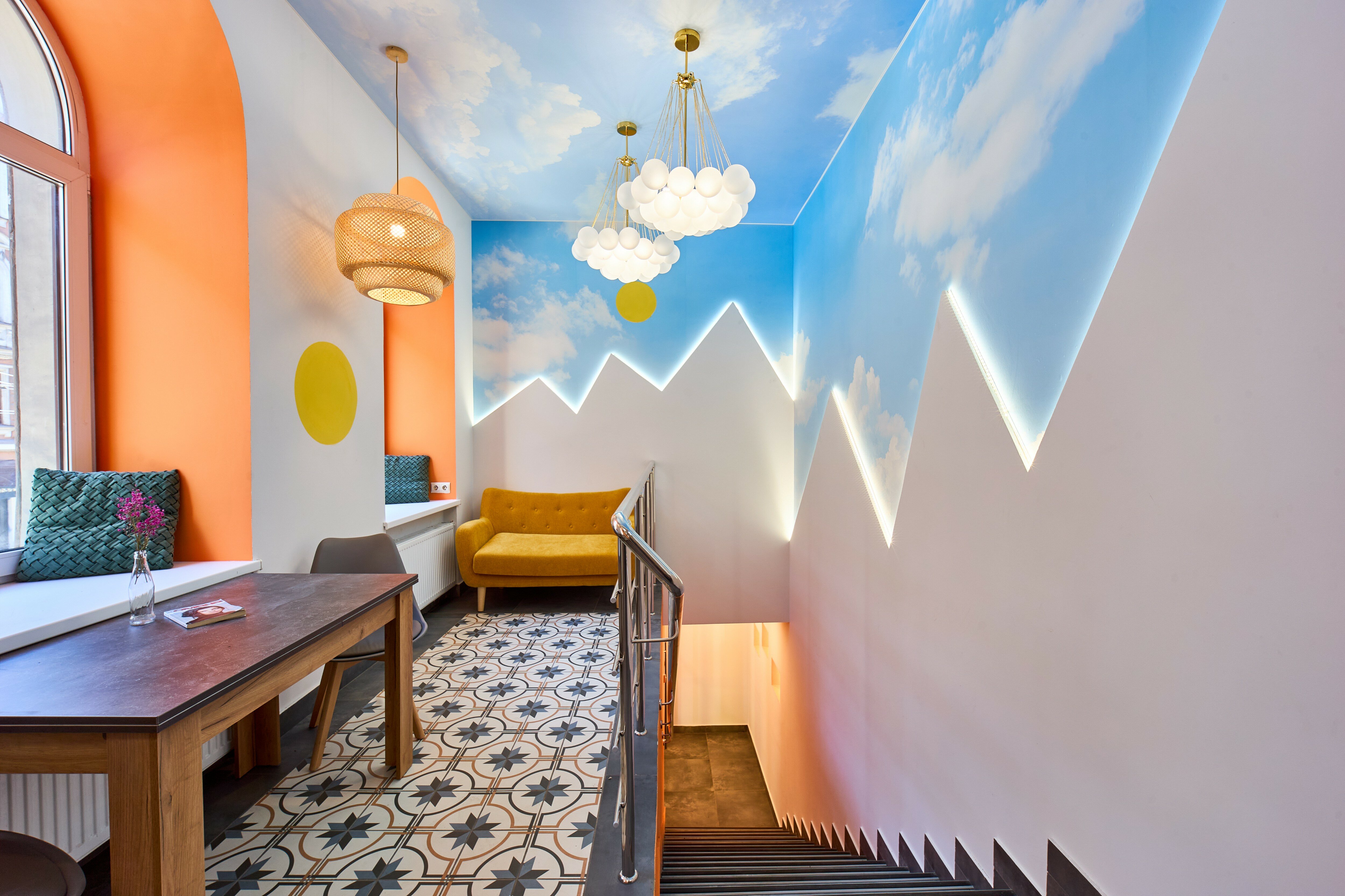 Фото Оранжевое небо