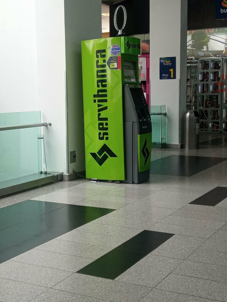 ATM Cajero automático servibanca, Bogota, photo